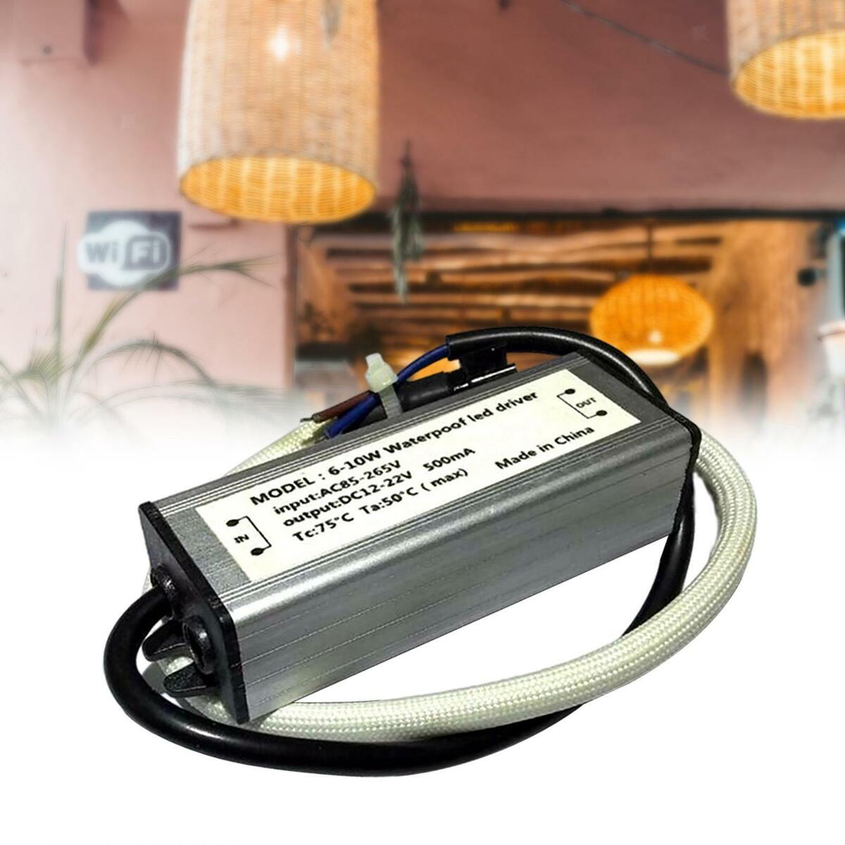 6-10W Waterproof LED Driver Low Voltage  for LED Strip Lights