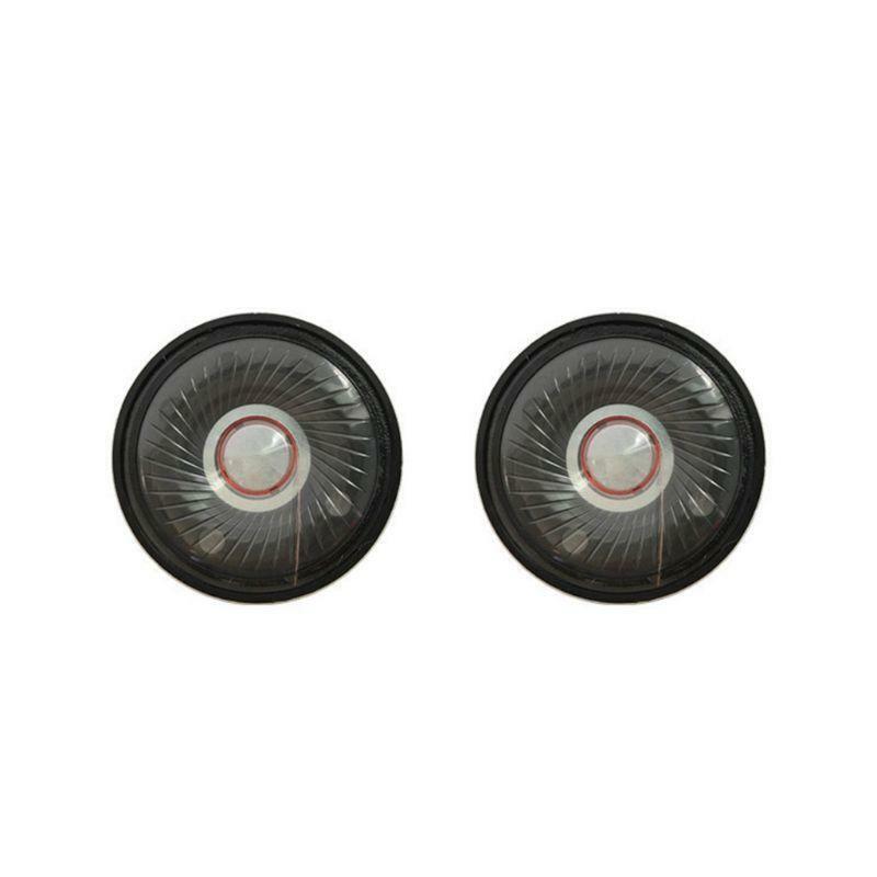 2PCS 50mm Headphone Speaker Headset Driver 32Ohm 112db HIFI Speaker Repair Parts