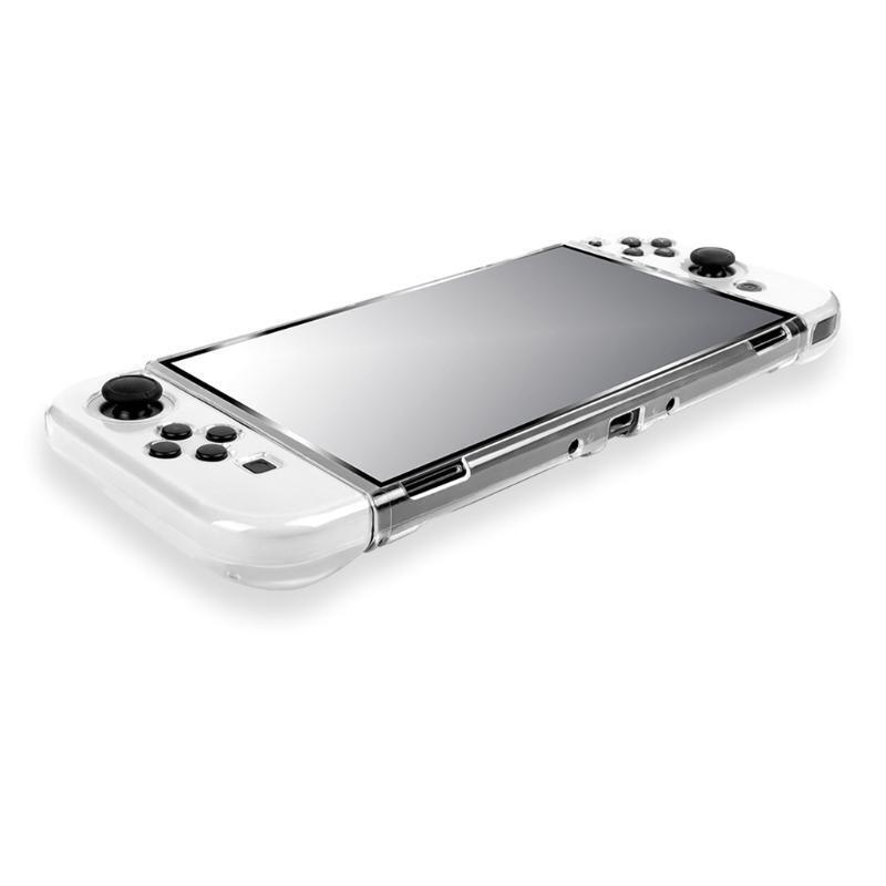 Detachable Protective Cover Clear TPU Case Housing for Switch OLED L R Console