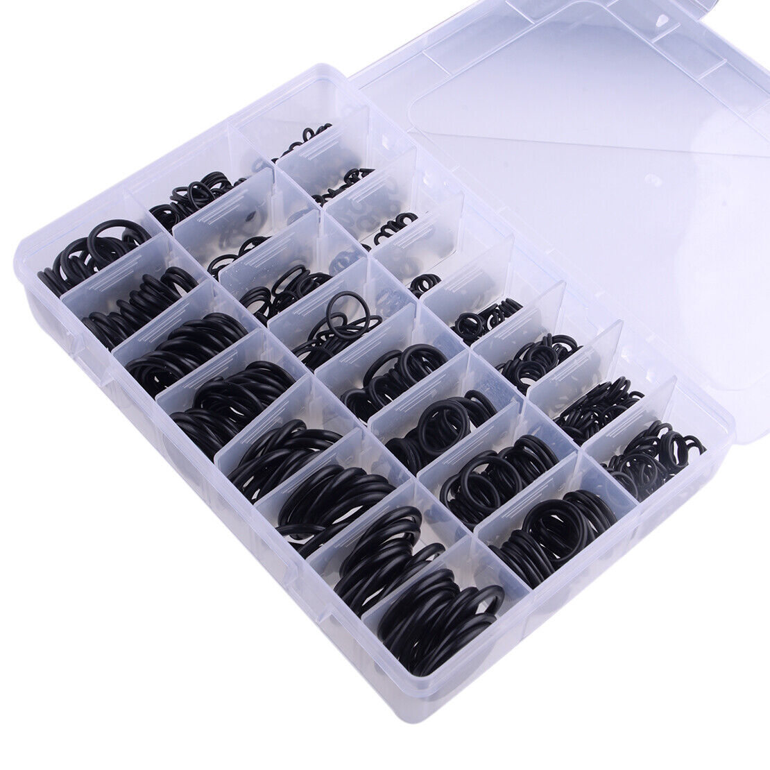 1200Pcs 1.5mm 2.4mm 3.1mm O-Ring Seal Washer Gasket Assortment Kit Universal