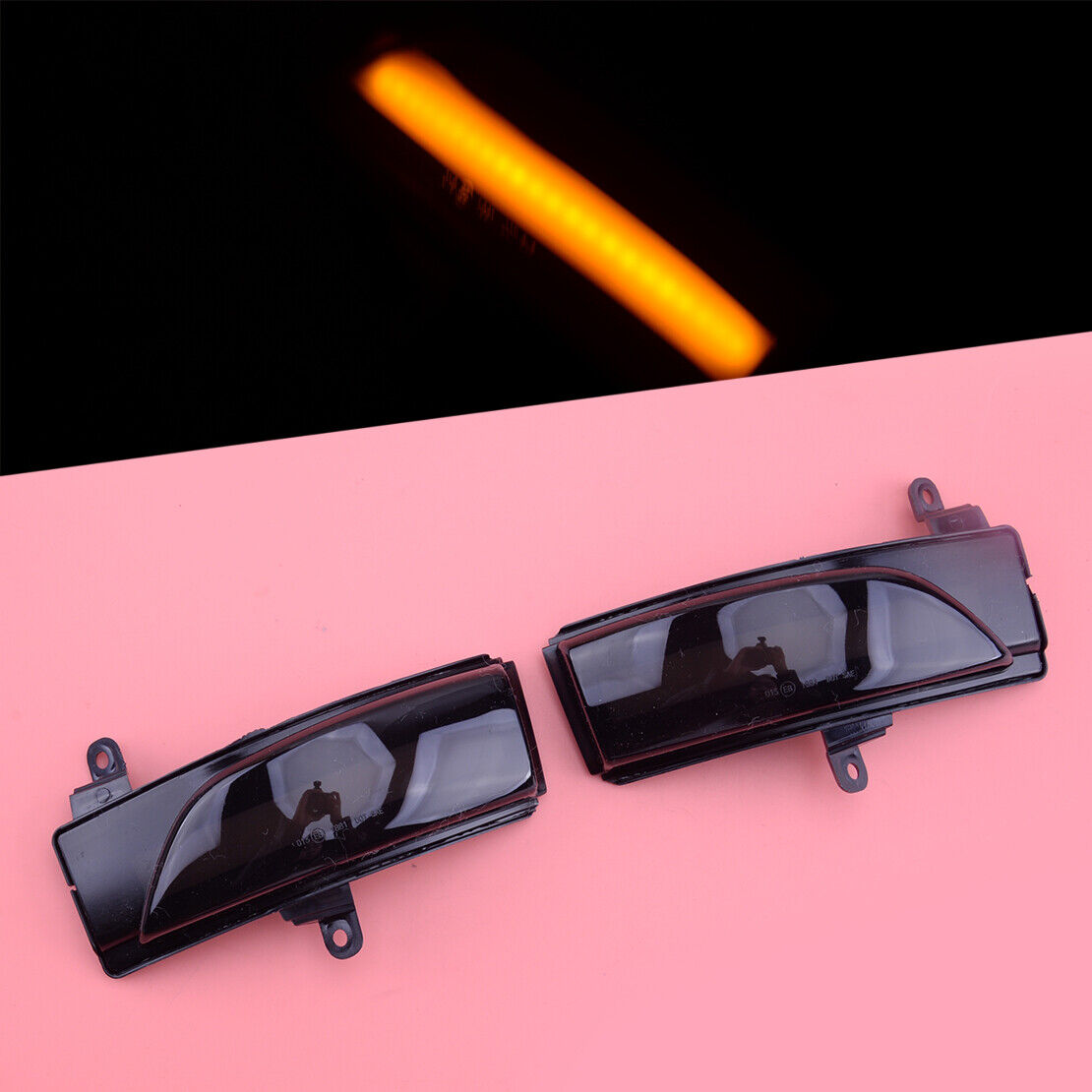 2Pc Mirror LED Lights Turn Signal Indicator Lamp Fit For Subaru Crosstrek WRX