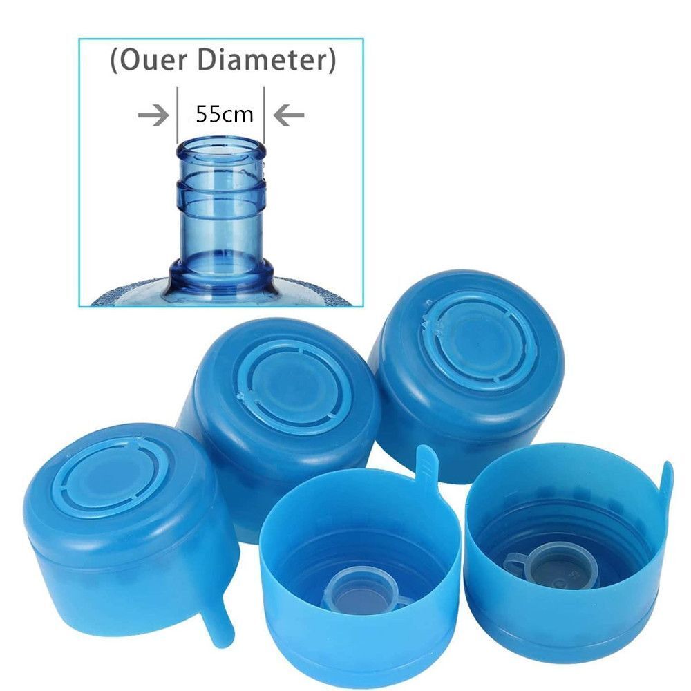 Anti Splash Non-Spill Bucket Lid Water Jug Cap Reusable Water Bottle Snap