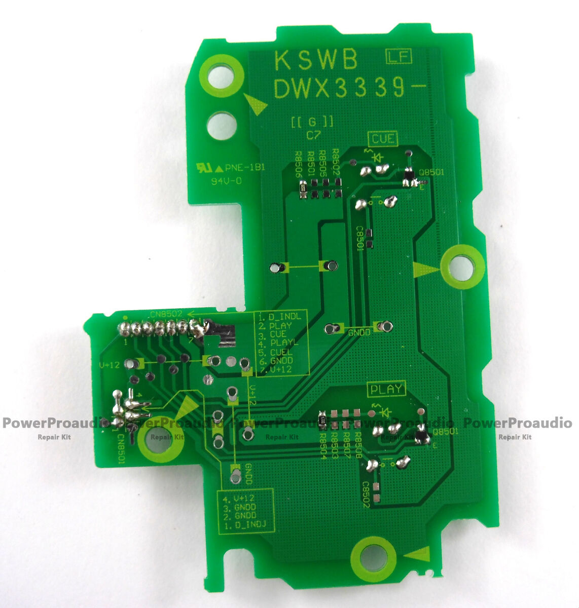 CDJ-2000NEXUS Play / Cue PCB Assy Circuit Board for PIONEER DWX3339 Japan Made