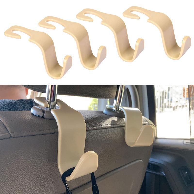 Universal Car Seat Back Headrest Hooks Hanger for Bag Purse Handbags Backpack