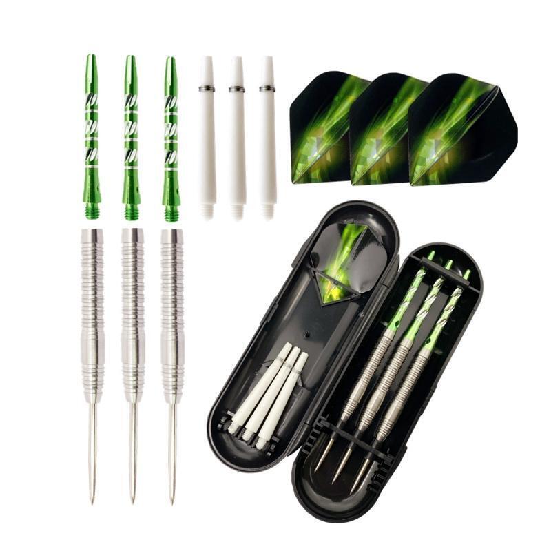 Professional 23 Grams 90% Tungsten Steel Tip Darts Aluminium Shafts with Storage