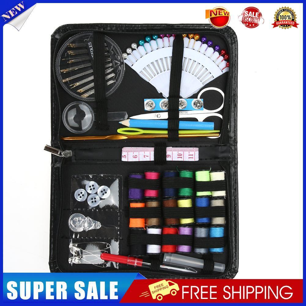 Home Travelling Multifunctional Sewing Box Kit Set for Quilting(91Pcs)