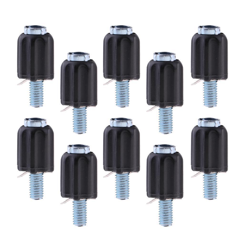 10pcs Bike Rear Derailleur Adjuster Screw Disc Brake Shifter Cable Adapter