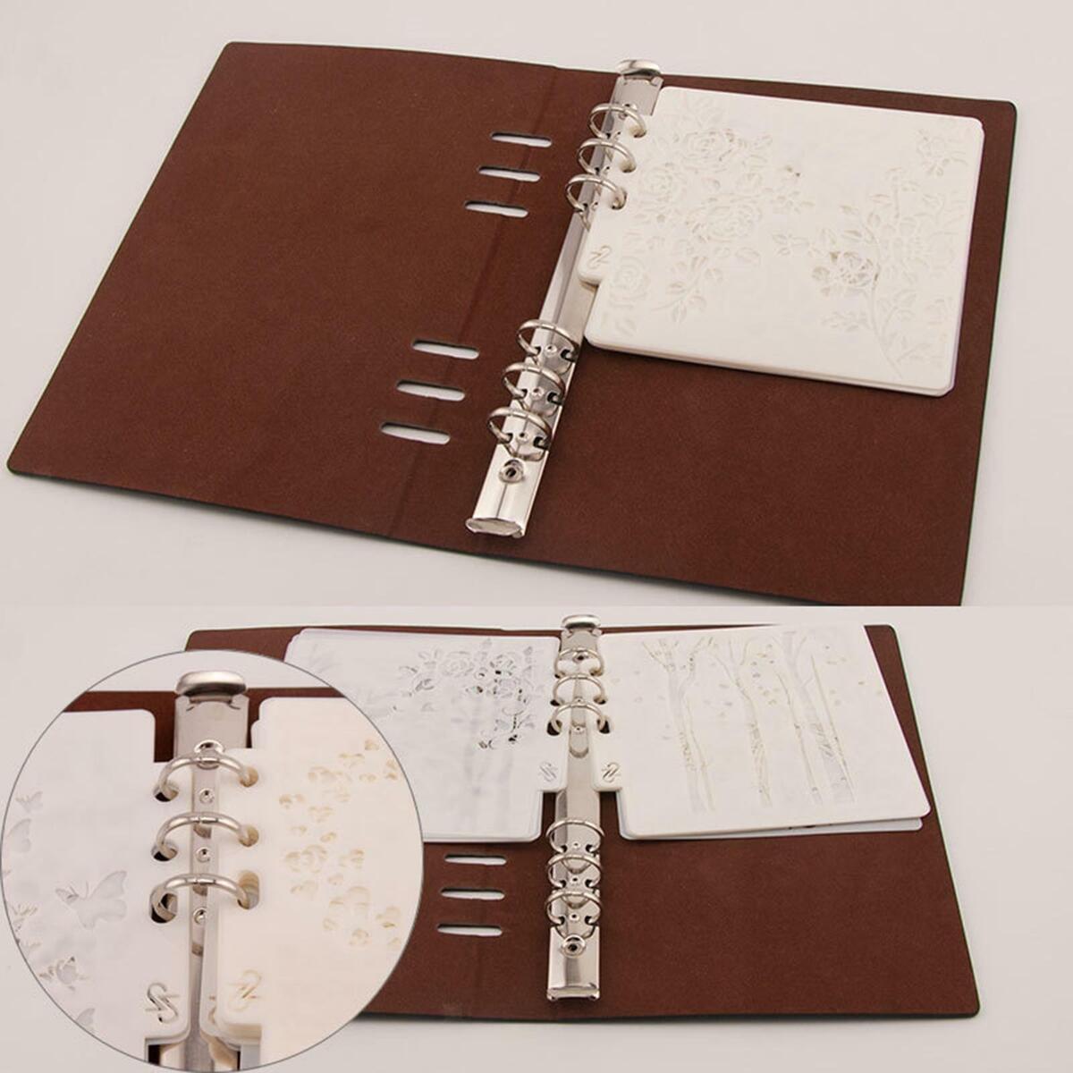 Die Cuts Book A5 Die Cuts  Holder Collection Book for Lovers Birthday