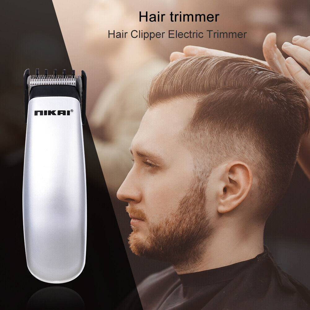 Battery Powered Hair Clipper Pro Electric Trimmer Cutter for Home Barber