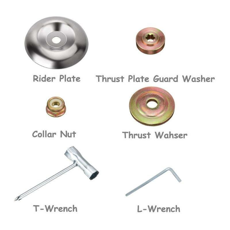 Weed Trimmer Blade Adapter Kit for Straight Shaft String Trimmer Brush Cutter