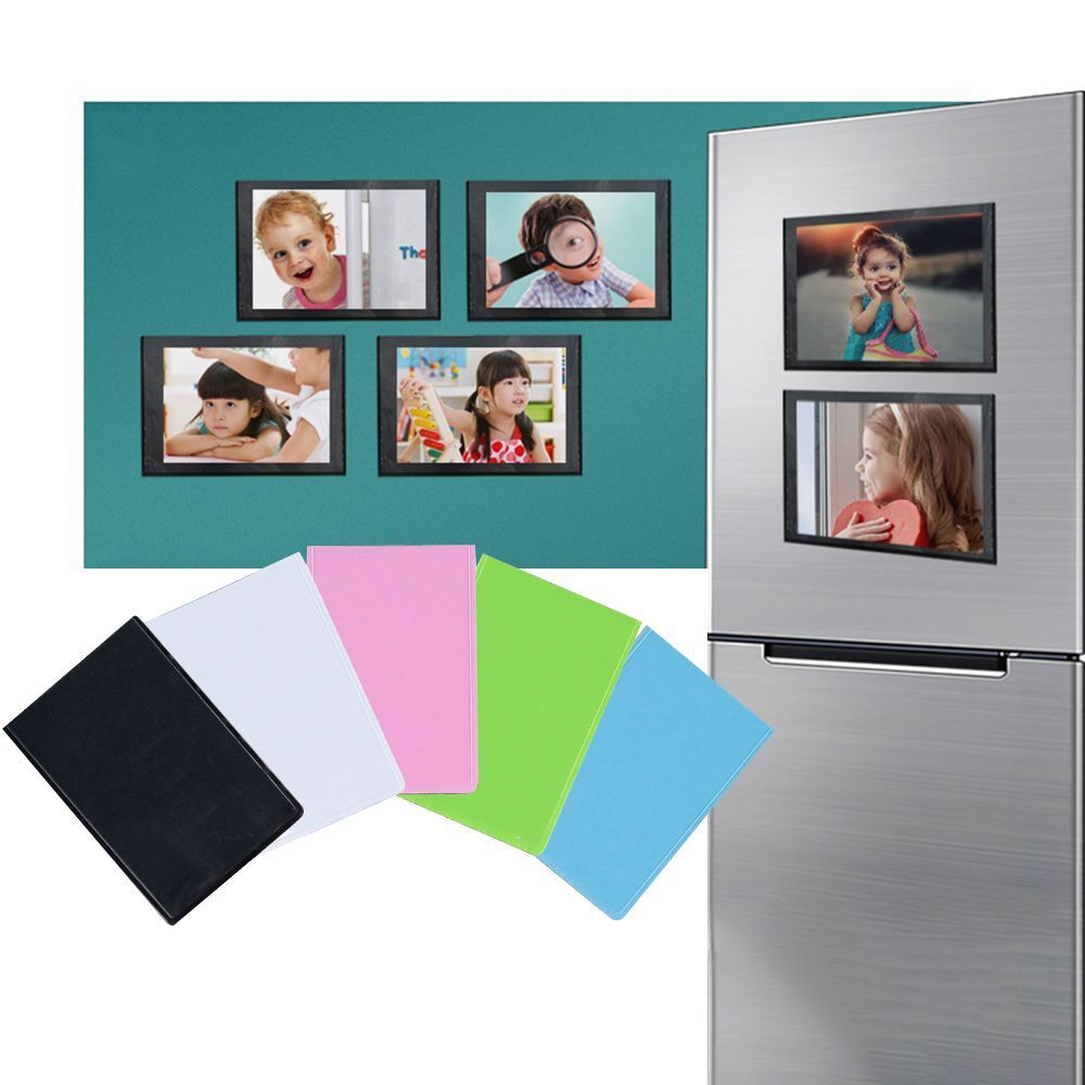 10Pcs Multicolor Home DIY Living Decor Photoframe Picture Photo Magnetic Frame