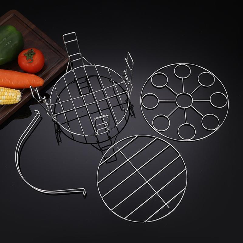Stainless Steel Pot Trivets Wire Steamer Kettle Holders for Cookware Pressure