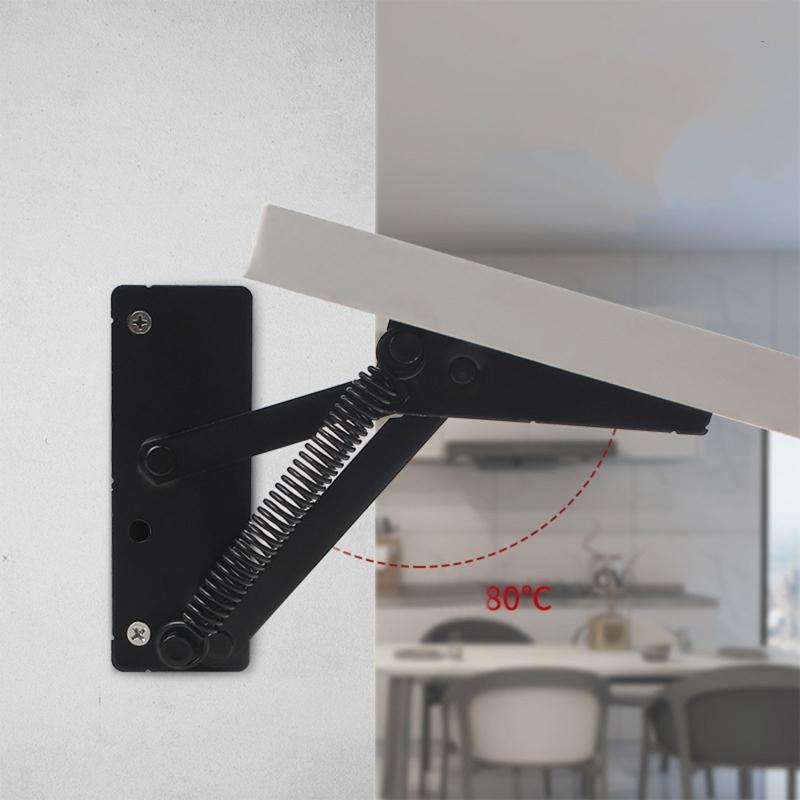 2 Pieces Adjustable Angle Mechanism Hinge Metal Steel Black Sofa Bed Bedding