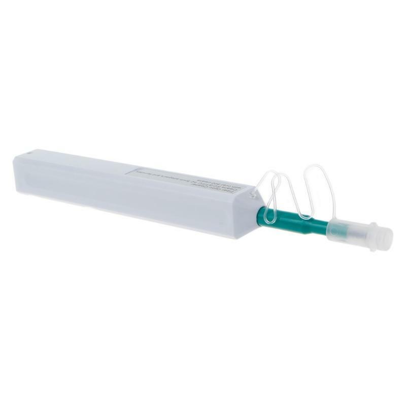 One-Click Fiber Optic Cleaner Pen 800 Times For SC ST FC 2.5mm Adapters Ferrules