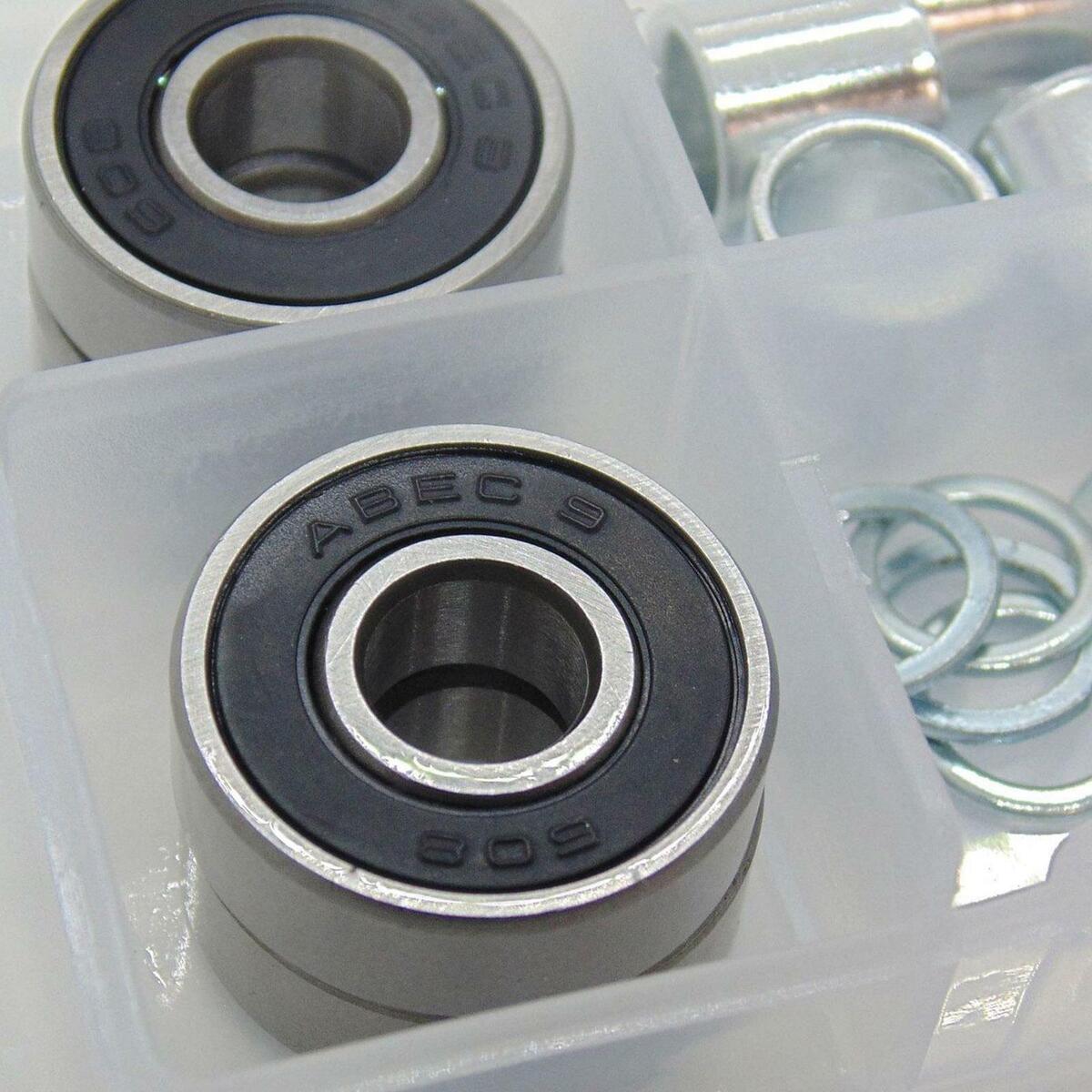 Skateboard Bearing Double  Ball Bearings Shim Repairing