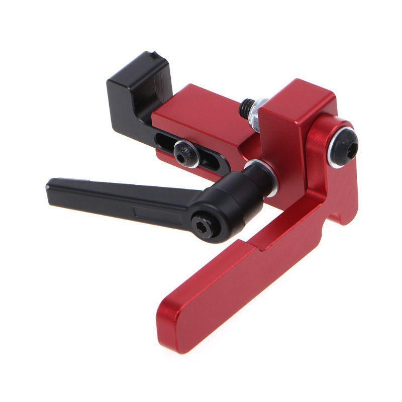 Aluminum Alloy Miter Track Stop Gauge Table Saw Suitable For 75mm Height T-track