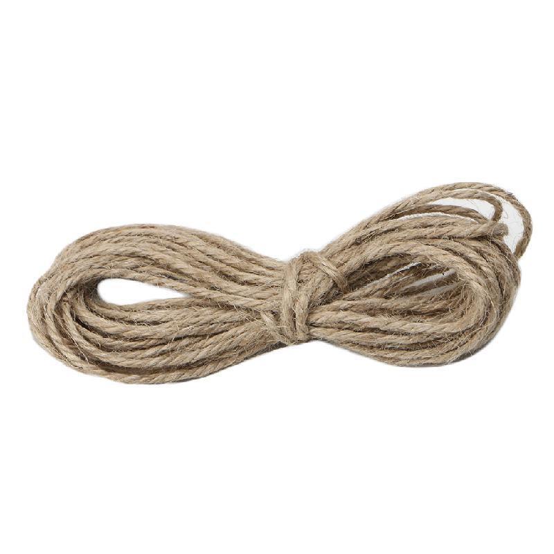 5 Meters Long Multi-purpose 2MM Three-ply HempRope DIY Accessories
