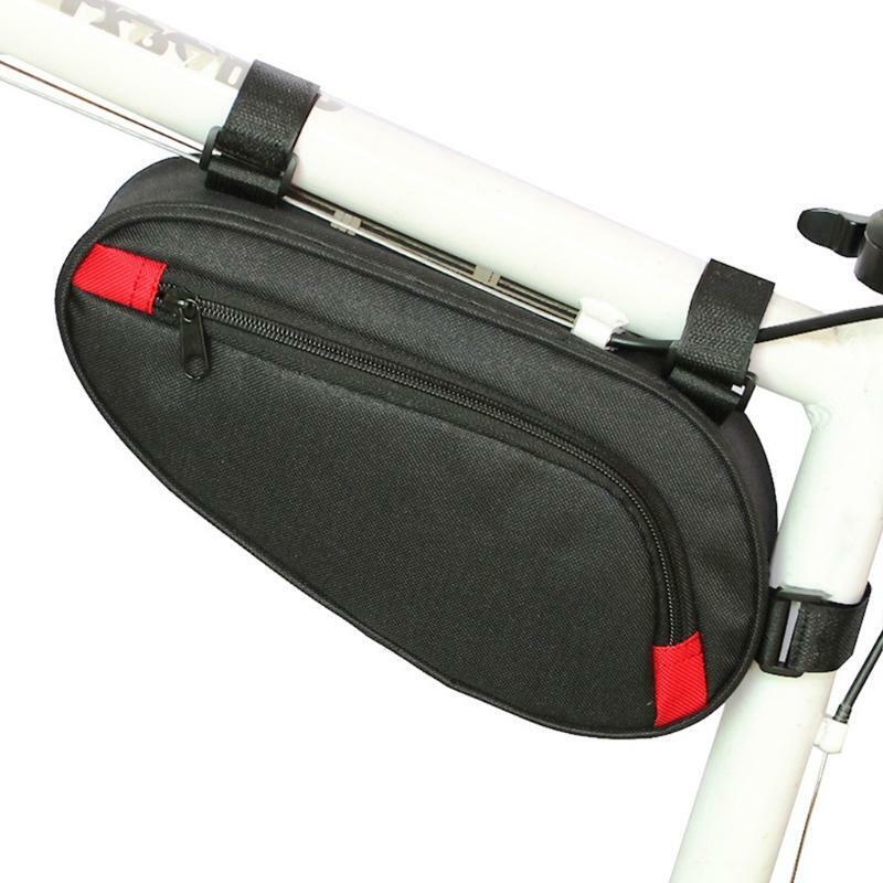 MTB Bike Front Frame Triangle Storage Bag Bicycle Cycling Tube Waterproof Pouch