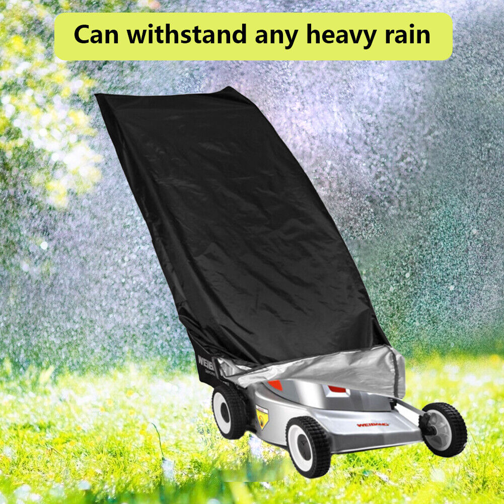 Waterproof Garden Lawn Mower Cover 210D Dustproof Sun Block Weeder Shield