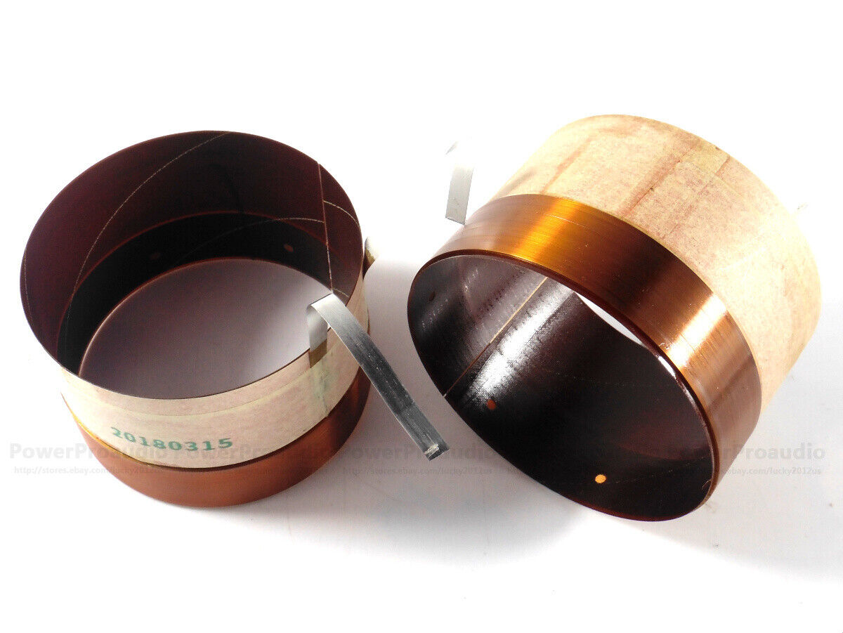 2pcs /lot High Quality 76.2mm voice coil for RCF LF15P530 - 8  Loudspeaker 8 Ohm