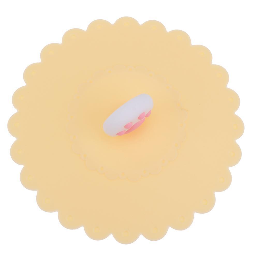 Reusable Food-grade Silicone Cup Cover Heat-resistant Anti Dust Cup Lid(2)