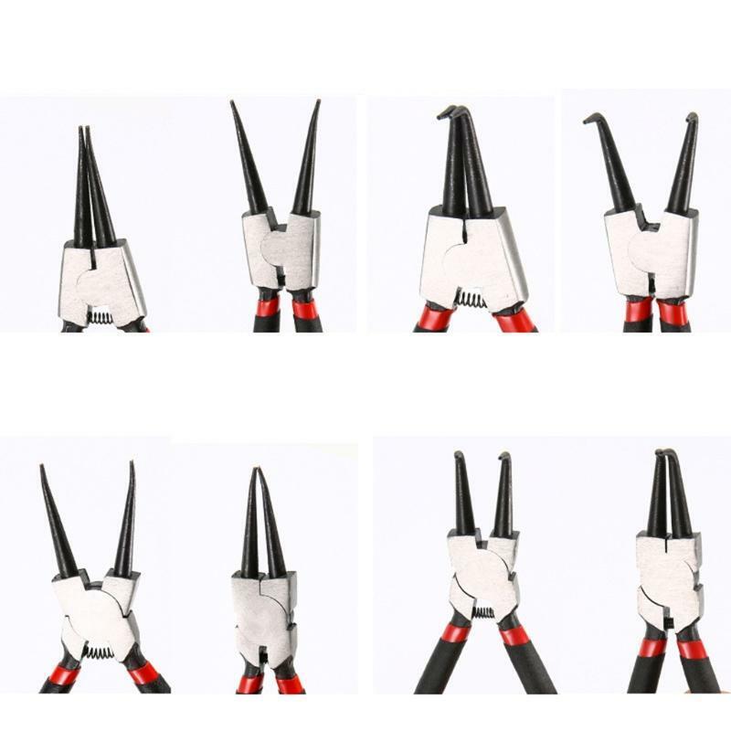 Portable Multi-function 7Inch Internal External Retaining Clips Snap Ring Circli