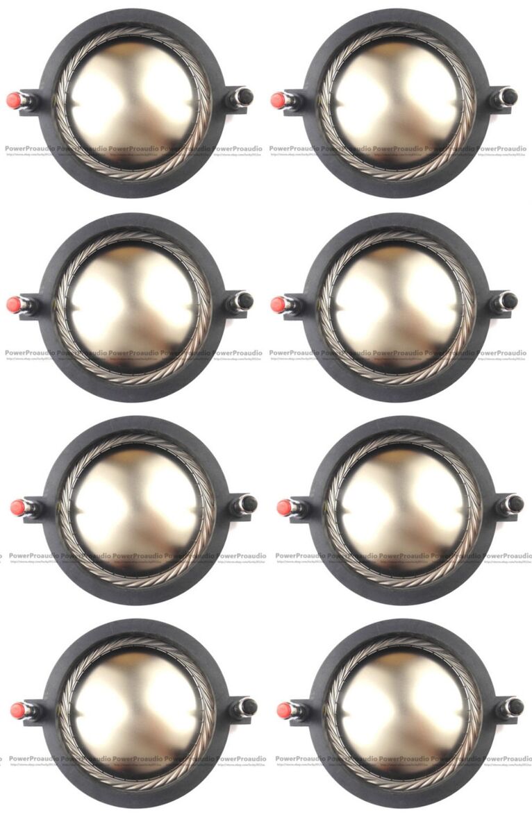 8pcs Replacement Diaphragm For B&C DE900, DE900TN, Others, 8 Ohm, D-BCMMD920TN-8