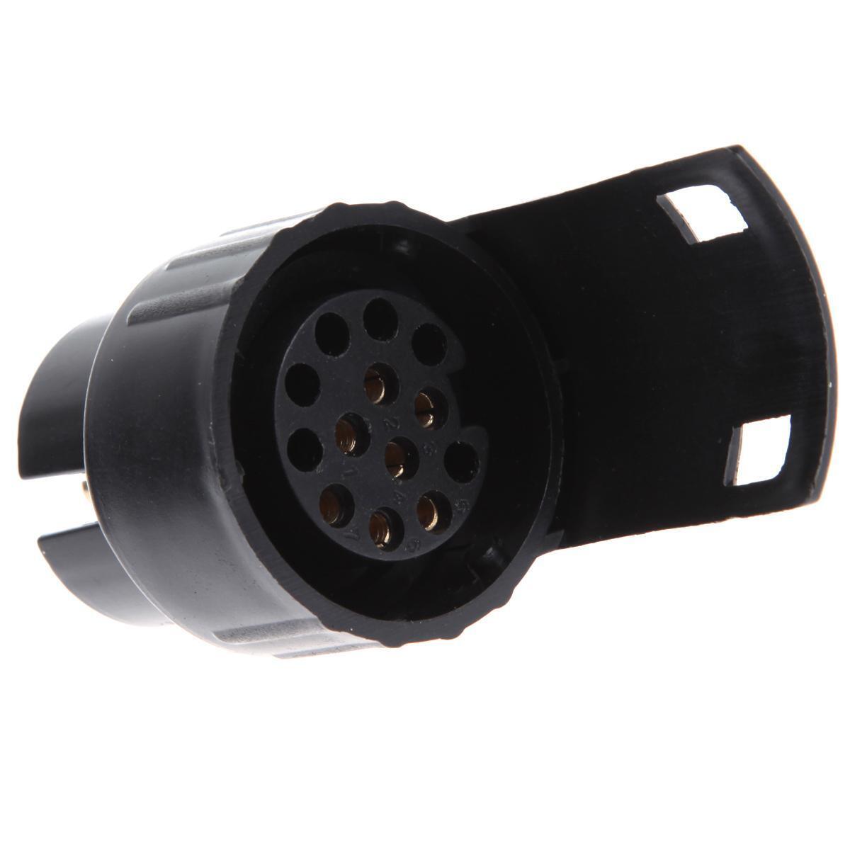 Converter 13 Pin Trailer Caravan Plug Adapter To 7 Pin Towbar Socket