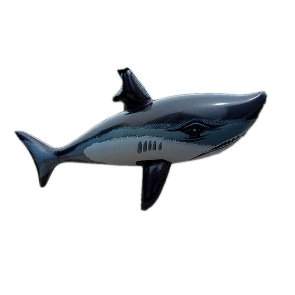 Gifts Inflatable Shark Floats Bath Seat Float Swim Trainer Kids Swimming Ring