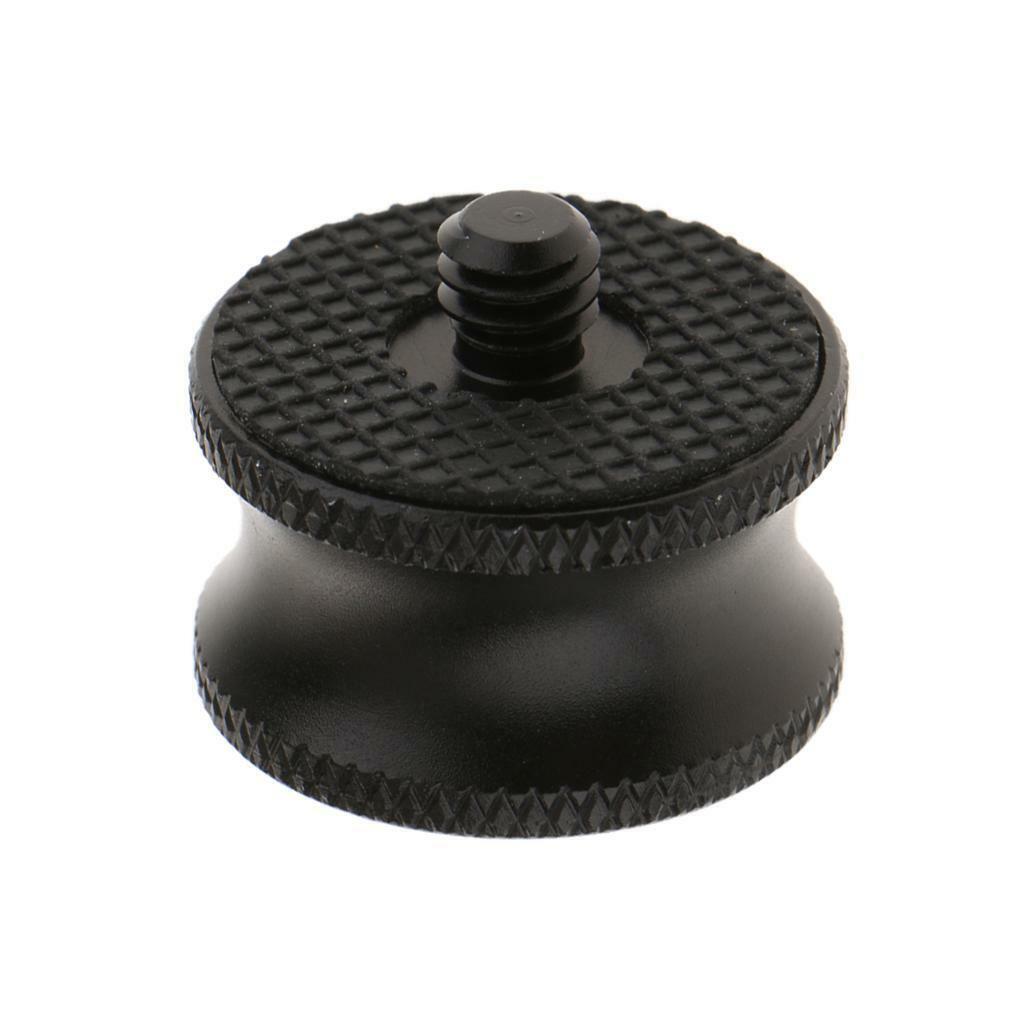 1/4 " to 3/8" Fe Adapter Screw for Tripod Release   Black