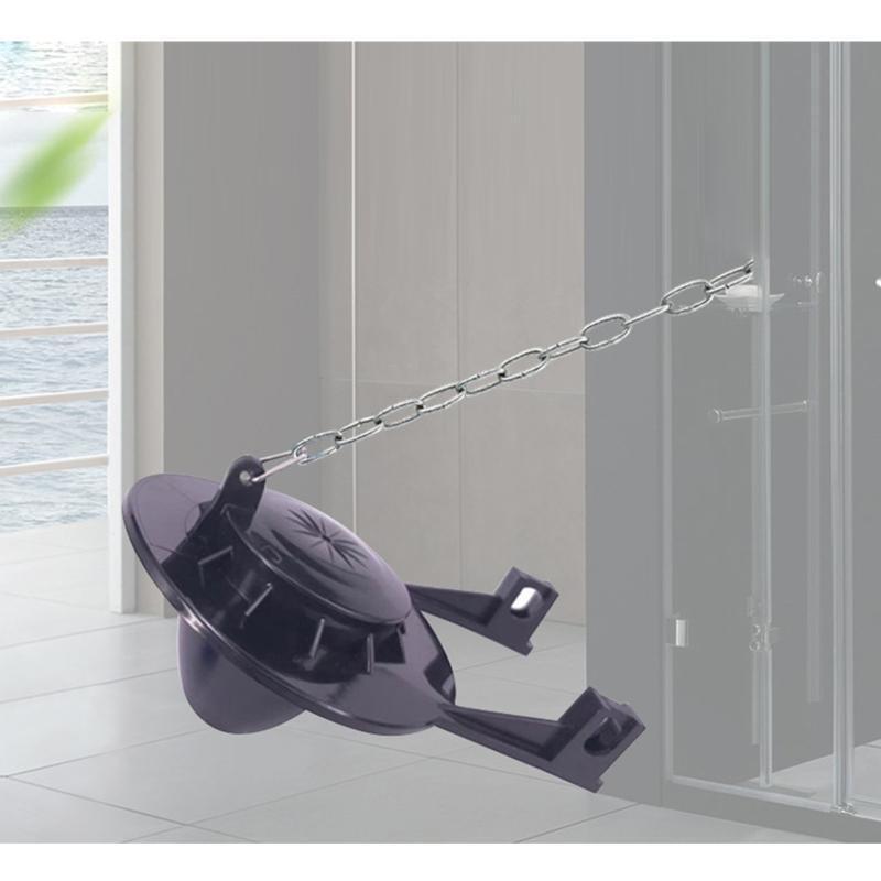 Toilet Flapper Cover Bathroom Water Saver Home Seal Tank Ring Adjustable