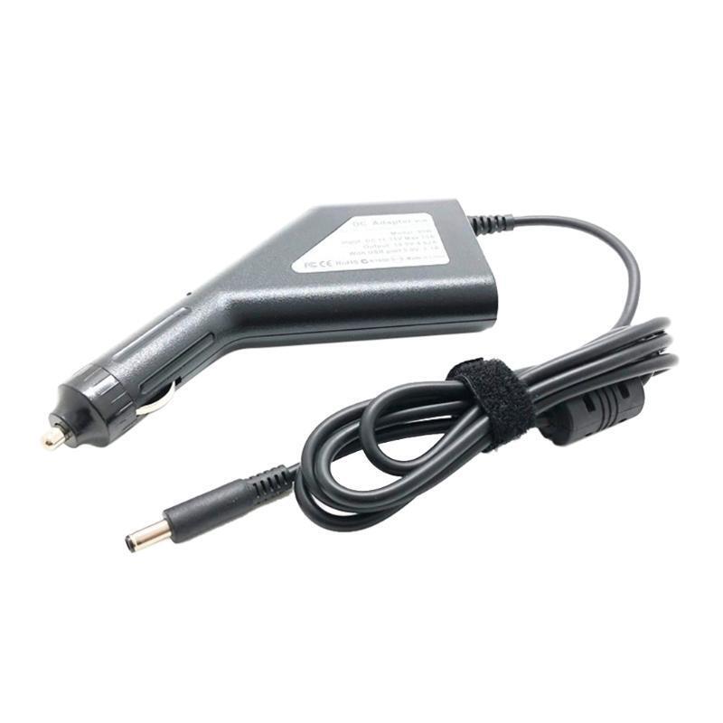 Portable Laptop Car DC Adapter Charger for Business Travelers 19.5V 4.62A 90W