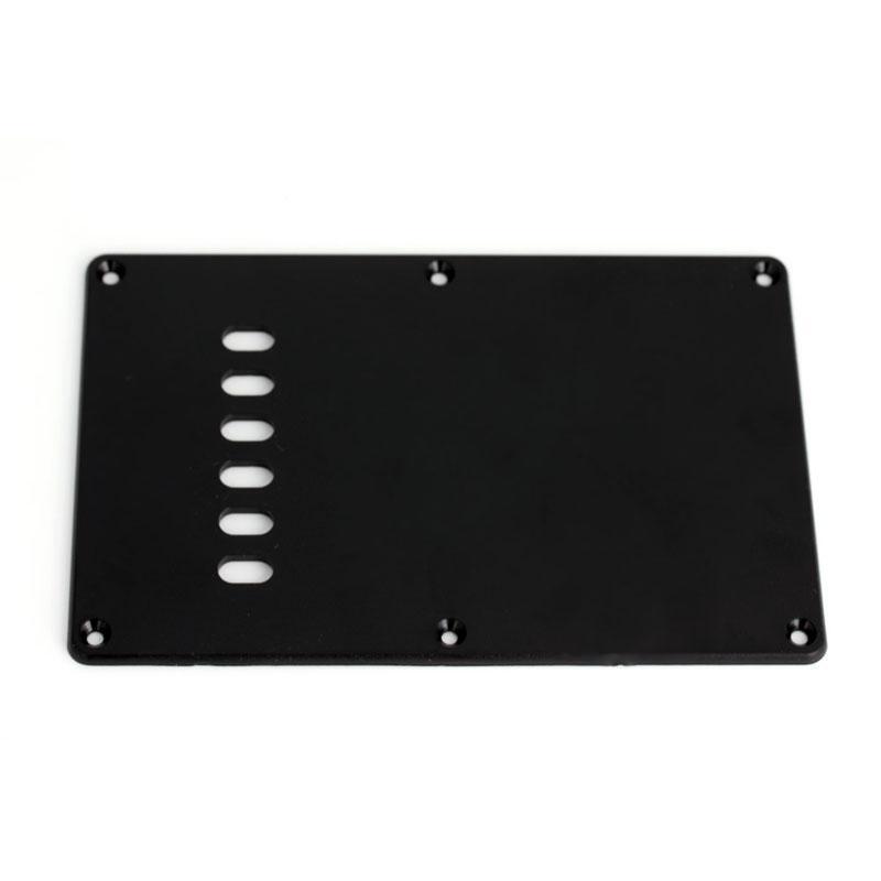 Ply Single Black Guitar Tremolo Spring Backplate Cover For Black Electric Guitar