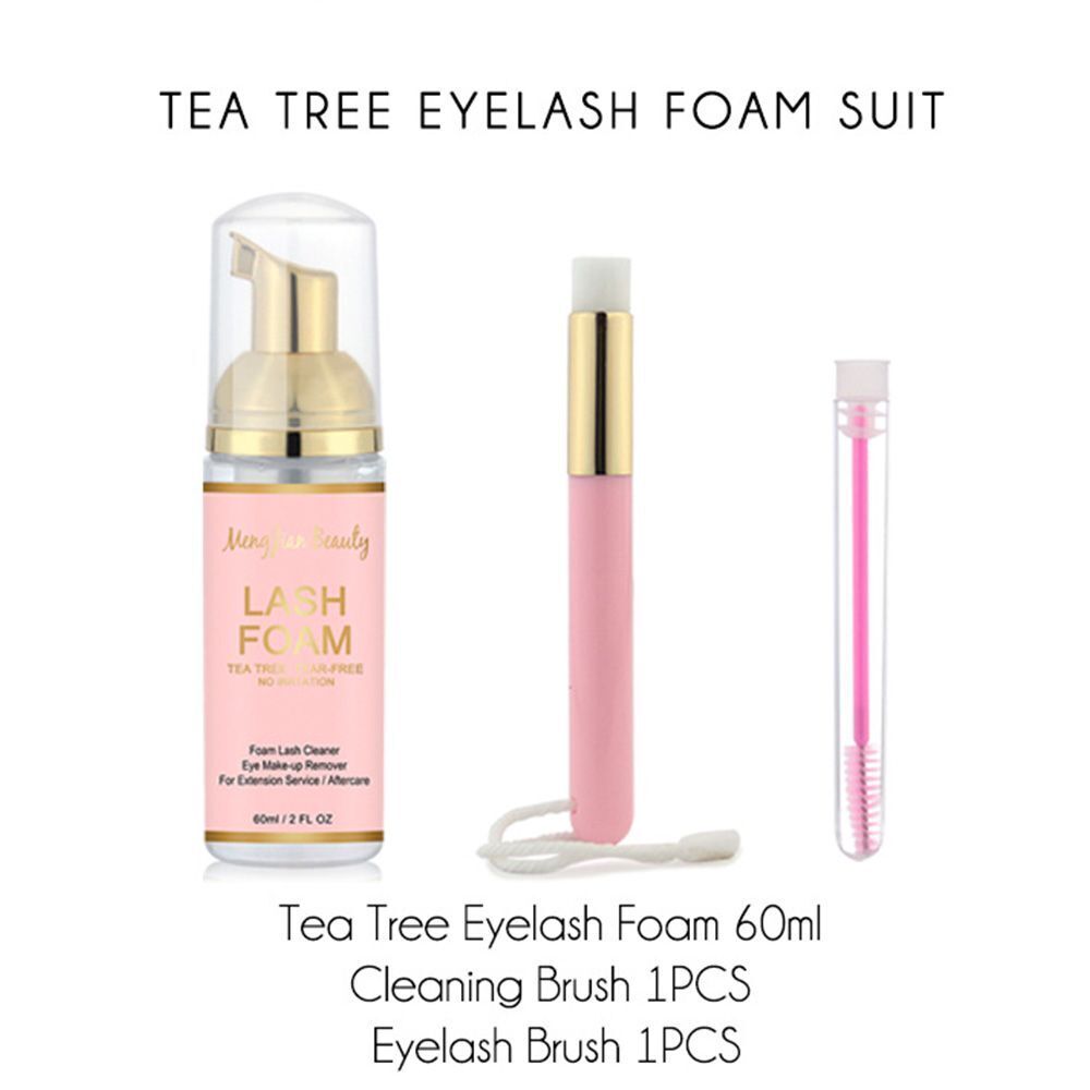 Non-Irritating Shampoo Eyelash Extension Cleanser Eyelid Foaming Lash Foam