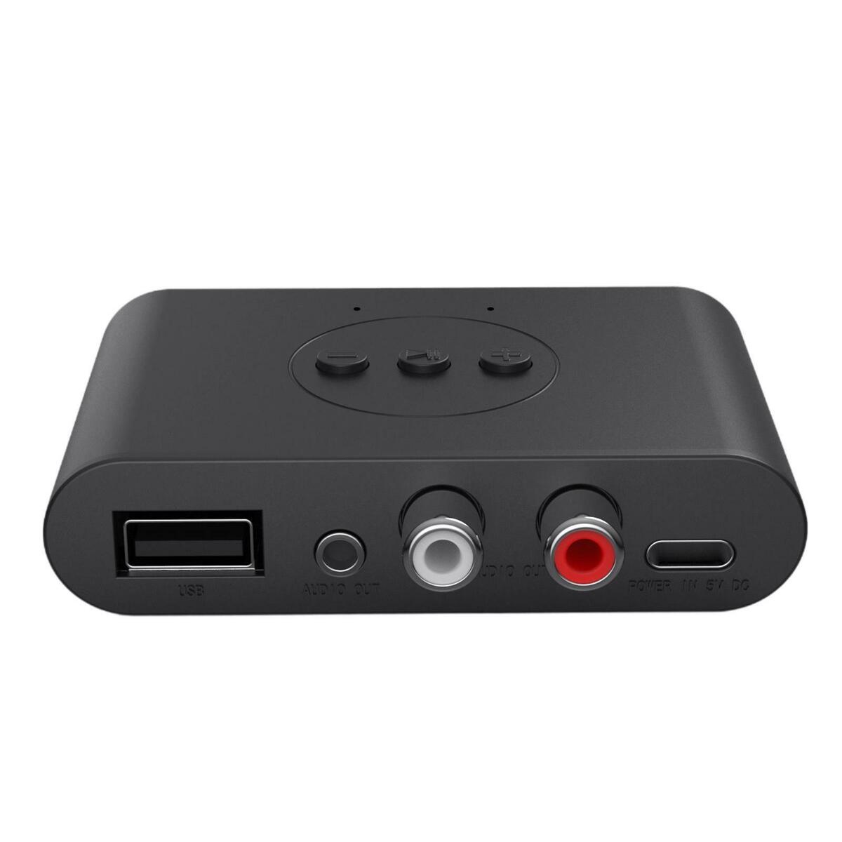 5.0 Adapter 3.5mm & RCA  Receiver for  Speaker Amplifier