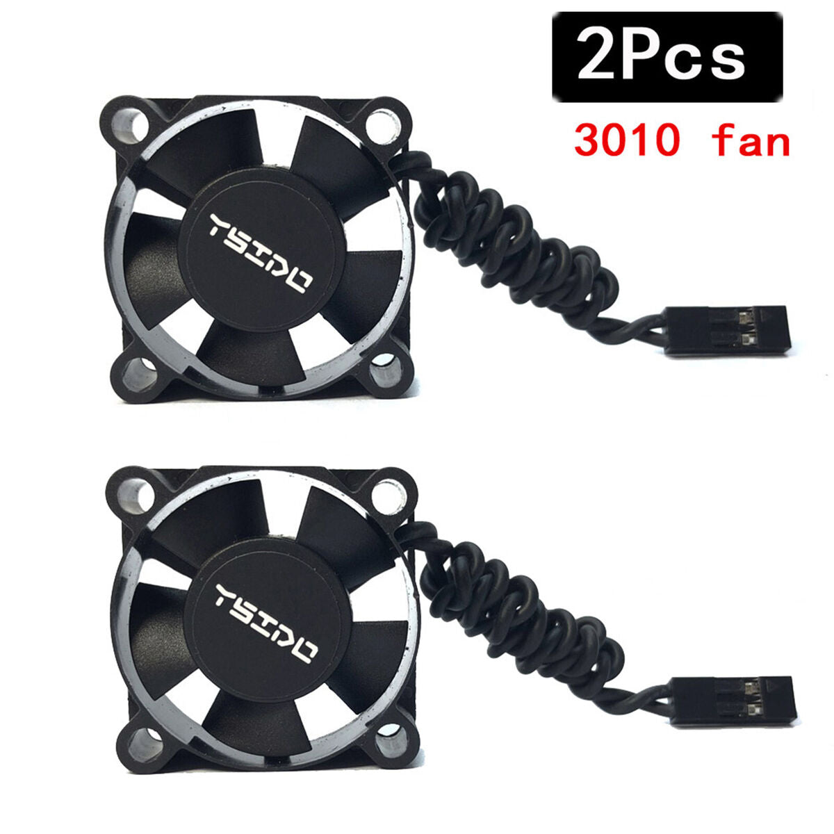 Ysido 3010 2x 25000rpm Cooling for 1/10 1/8 1/12 RC Car Brushless Motor ESC