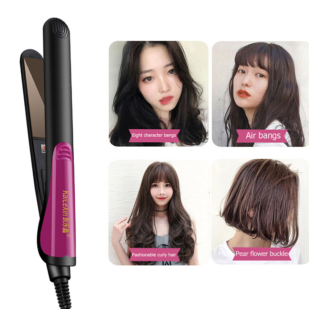 Straight Curly Hair Dual-Use Bangs Splint Household Mini Hair Straightenrer