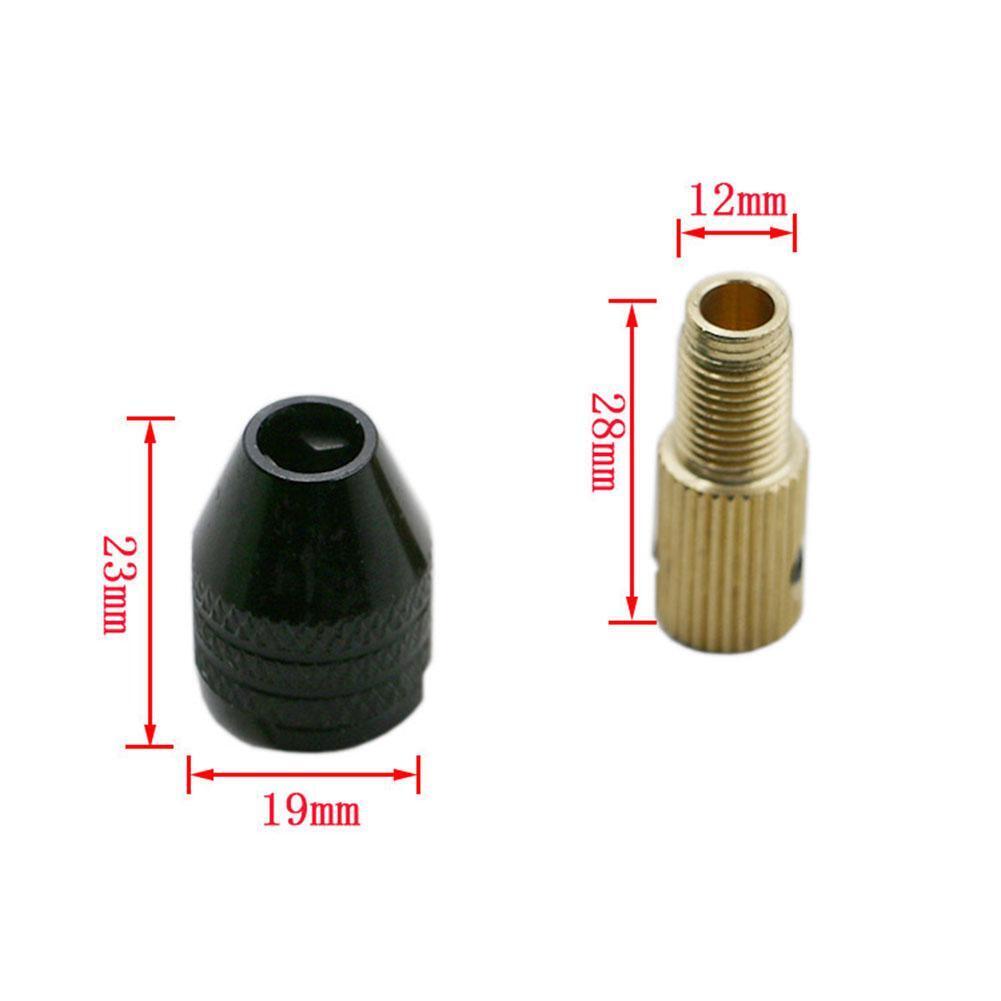 Electric Motor Shaft Self-tightening Chuck Mini Drill Accessories (3.17mm)