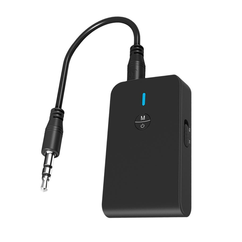 5.0 Transmitter Receiver Adapter for TV Headphone PC Audio Speaker