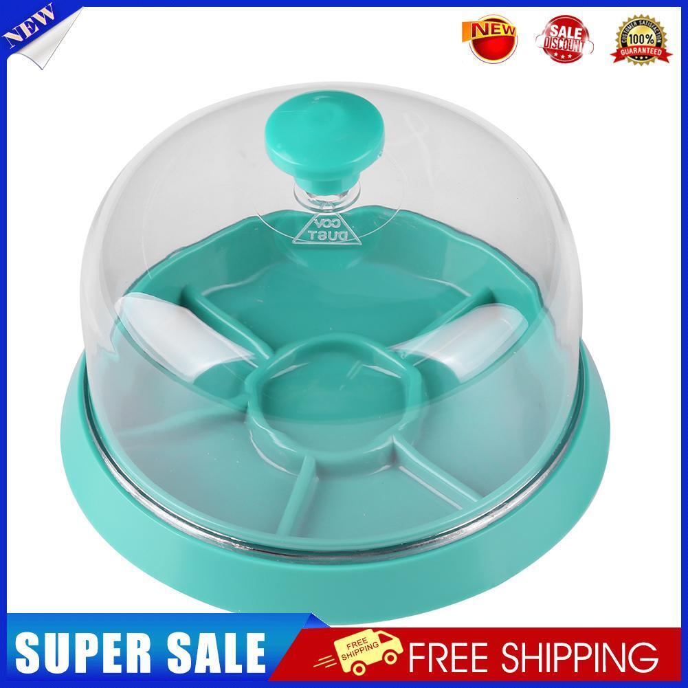 6 Slots Watch Vacuum Dust Sheet Cover with Tray Watch Movement Repair Tools