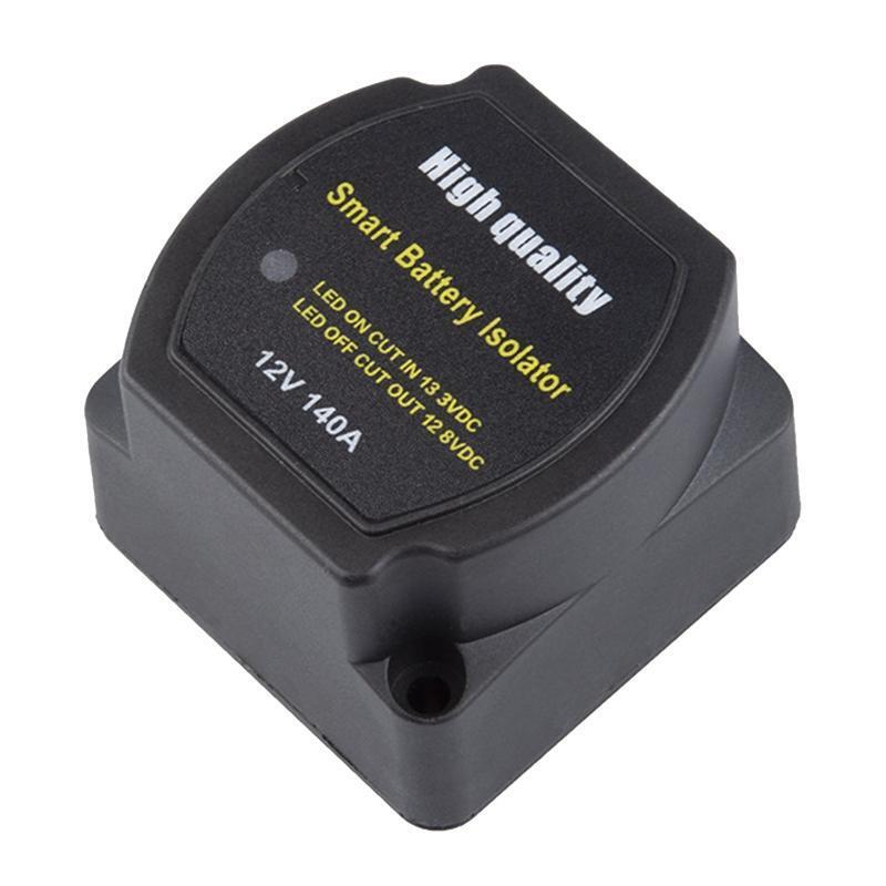 Heavy Duty Dual Auxiliary Battery Isolator Relay 2V 140Amp for Marine Boat RV