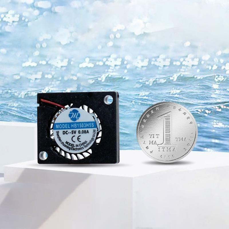 Notebook Mini Turbo Blower Cooling Fan 5v 14.5x16.5mm Ultra-Thin Premium Quiet
