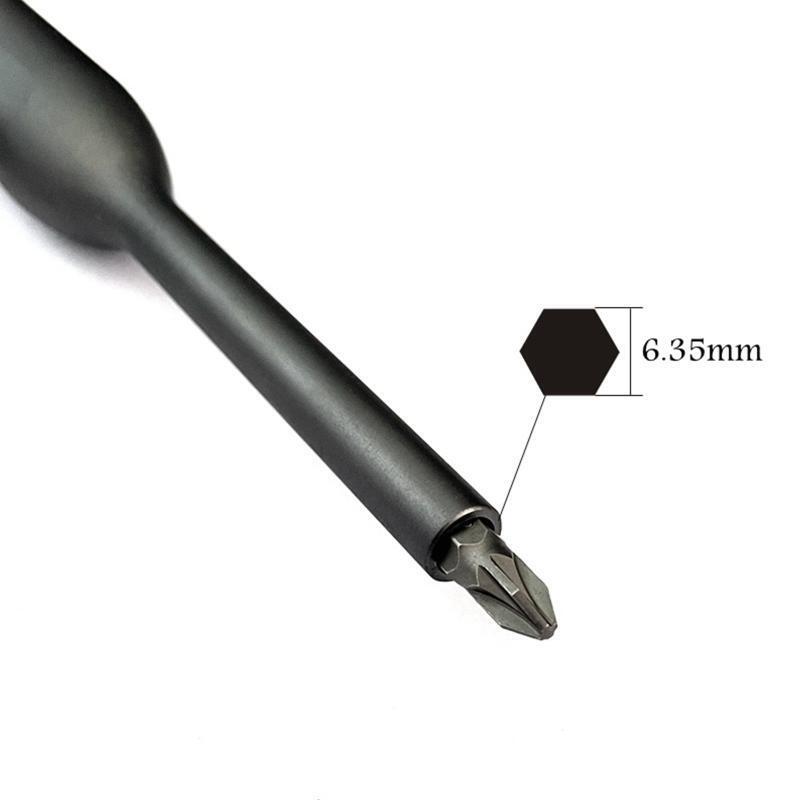 1/4-inch Magnetic Screwdriver Handle Extension Rod for 6.35mm Screwdriver Handle