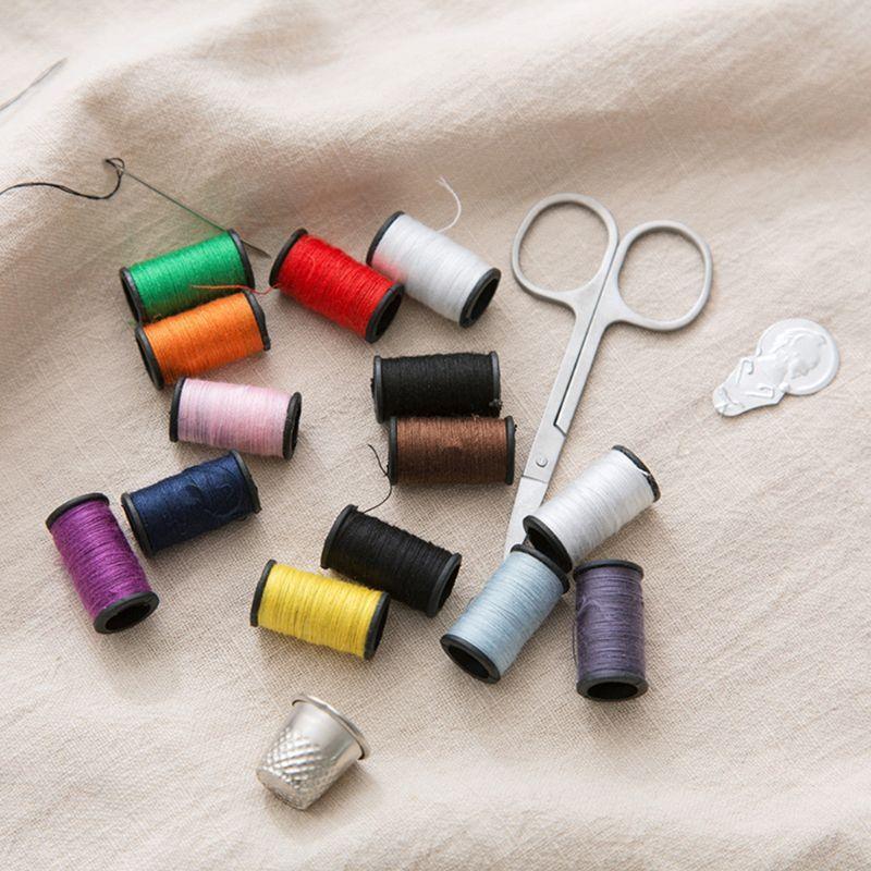 10 Pcs Compact Portable Sewing Kit Set Handicrafts DIY Tools for Tailor Family