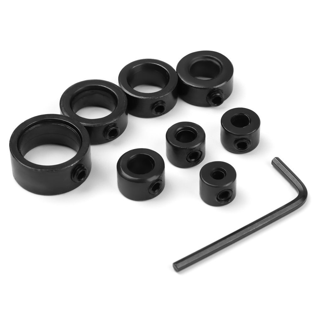 Kit Collars Locator Drill Bit Limited Ring Hex Wrench Depth Stop Positioner