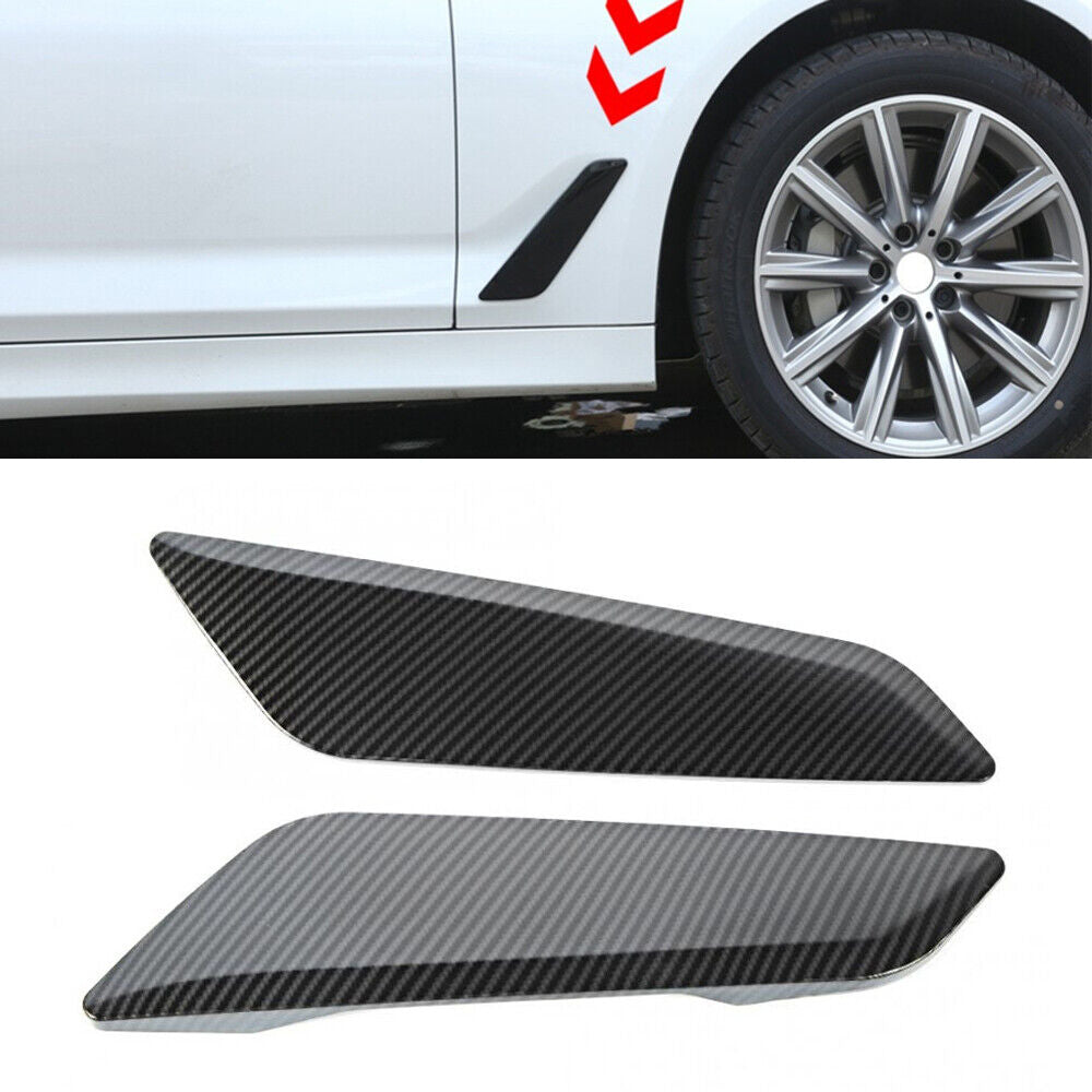 For 2017 2018 BMW 5 Series G30 Vents Decorative Cover Trim Carbon Fiber Style