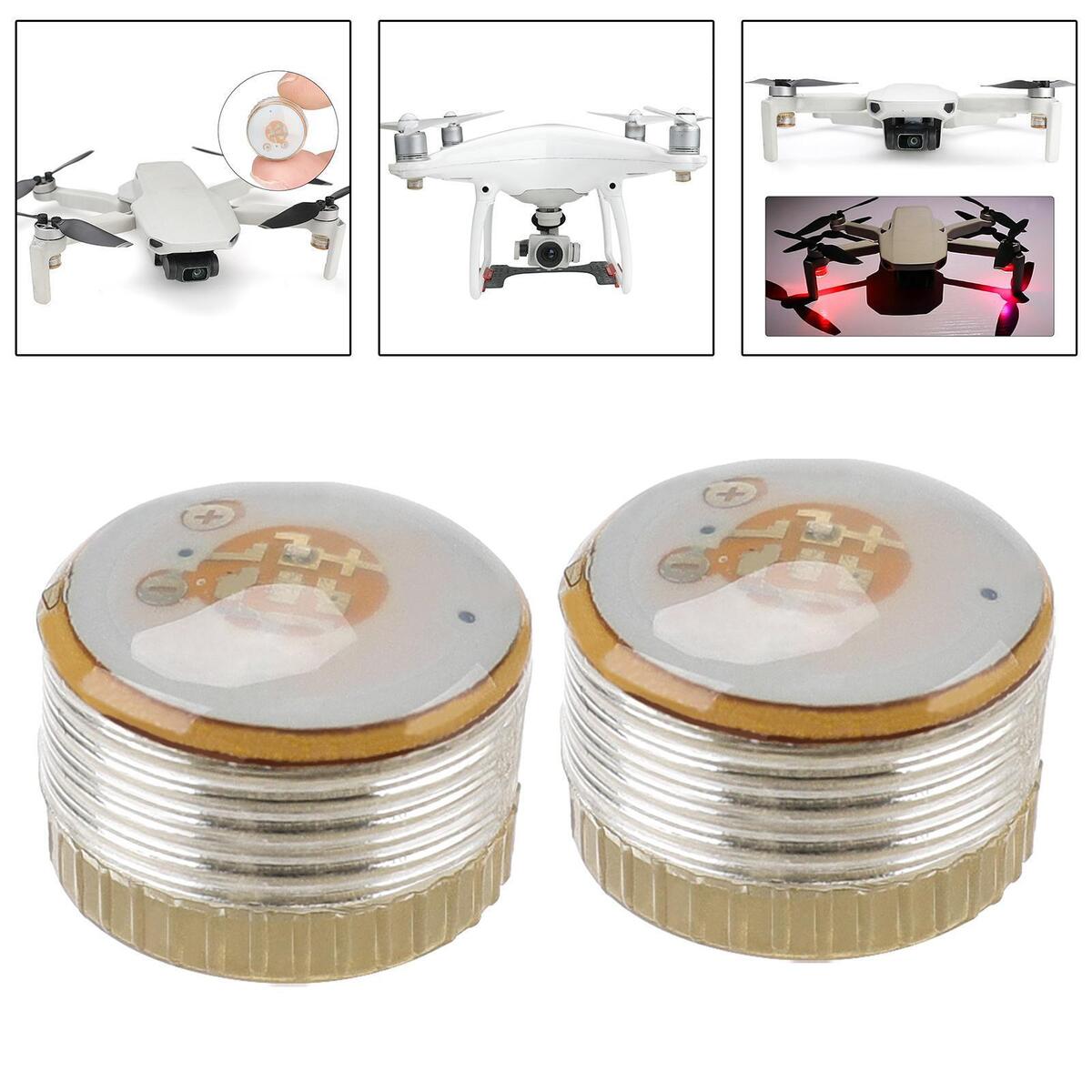 2 Pieces Drone Strobe Lights Signal Flashing Light for DJI Mini 3Pro Drone