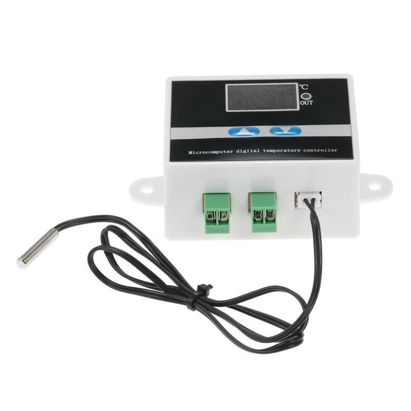DC12V Digital LCD Temperature Controller TMC-W2000 for Incubator Cooling Heating