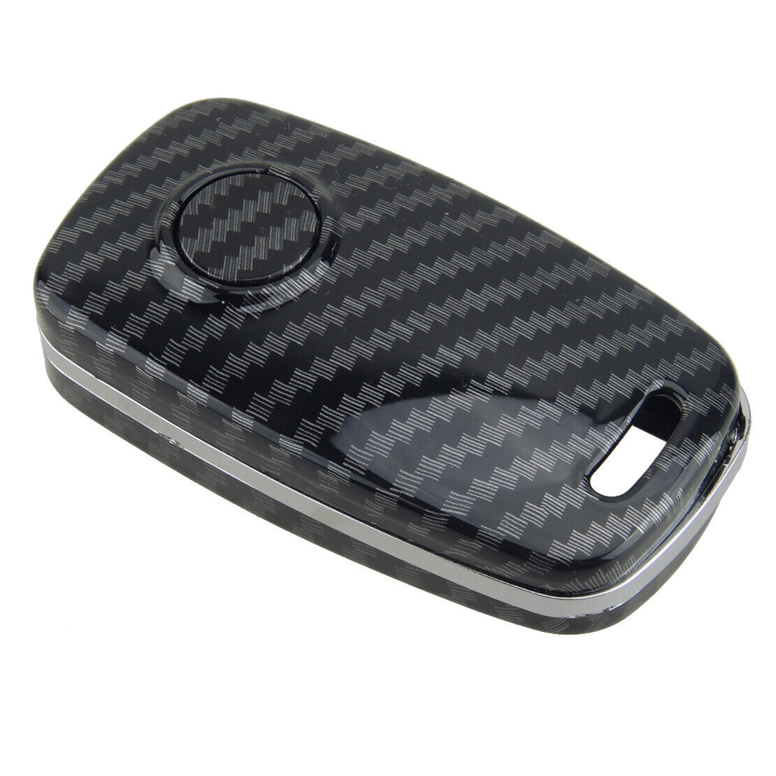 Flip Key Fob Case Shell Cover Fit For VW Golf MK6 Tiguan Polo MK5 Eos