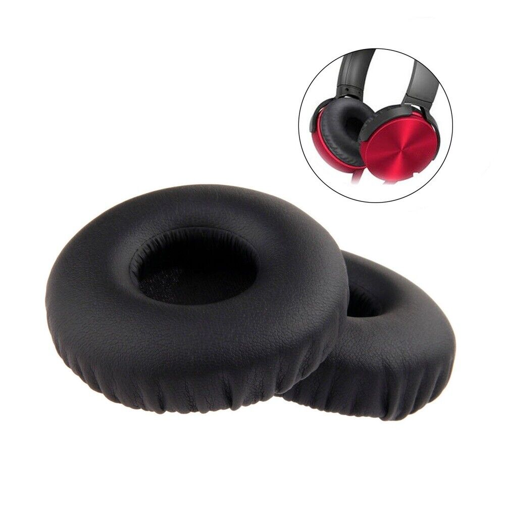 Replace Set Ear Pads For Sony MDR-XB450AP/B XB450 XB 450 Extra Bass Headphones